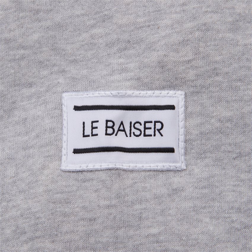 Le Baiser Sweatshirts PAPES GREY MELANGE